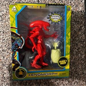 LANARD RED XENOMORPH ALIEN WARRIOR DRONE 1:12 SCALE EXQUISITE ACTION FIGURE 7in